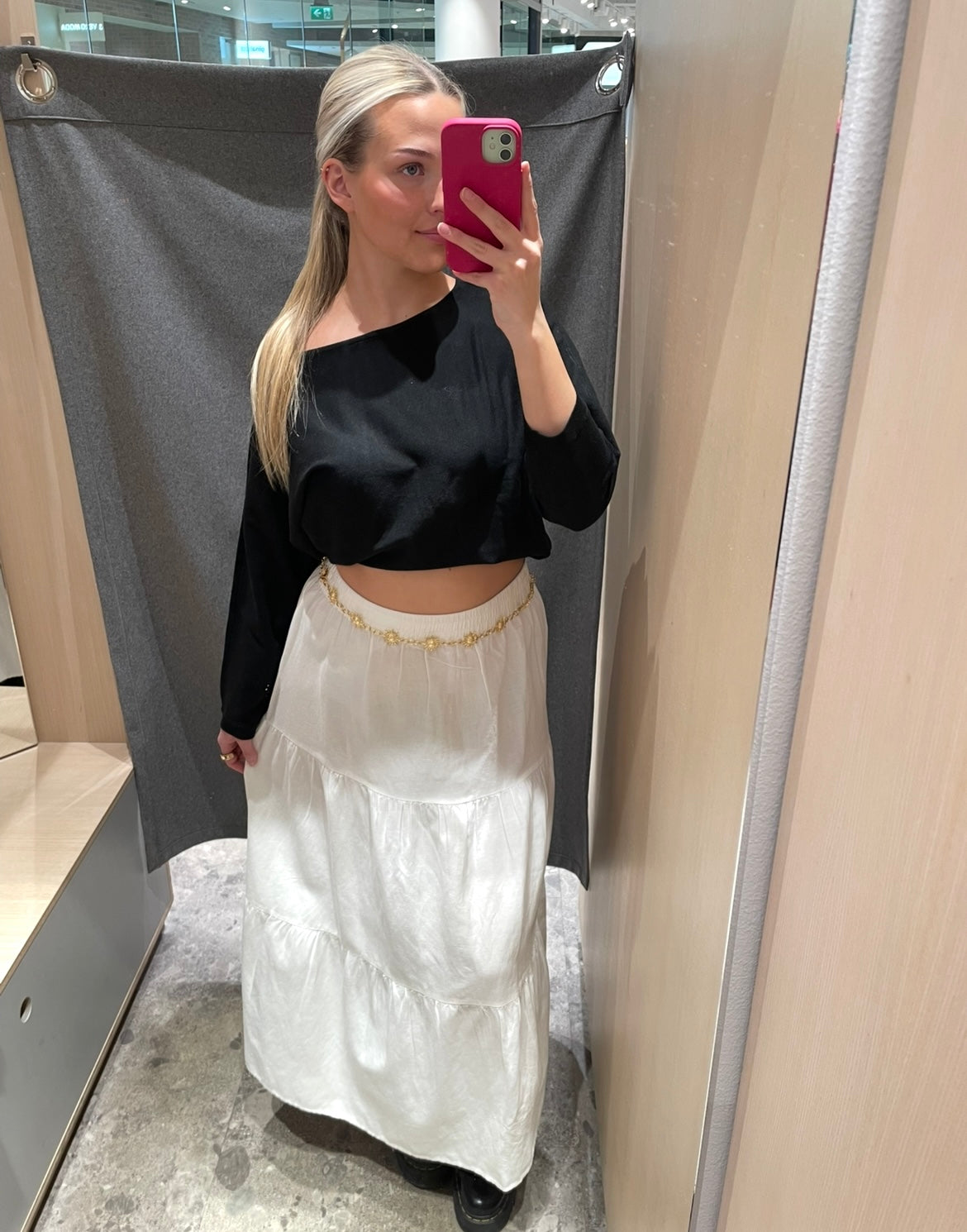 VIPRISILLA Long Skirt - Snow White